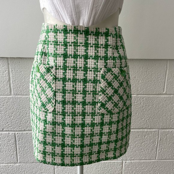 FRANCIS PLAID MINI SKIRT - Picture 1 of 4